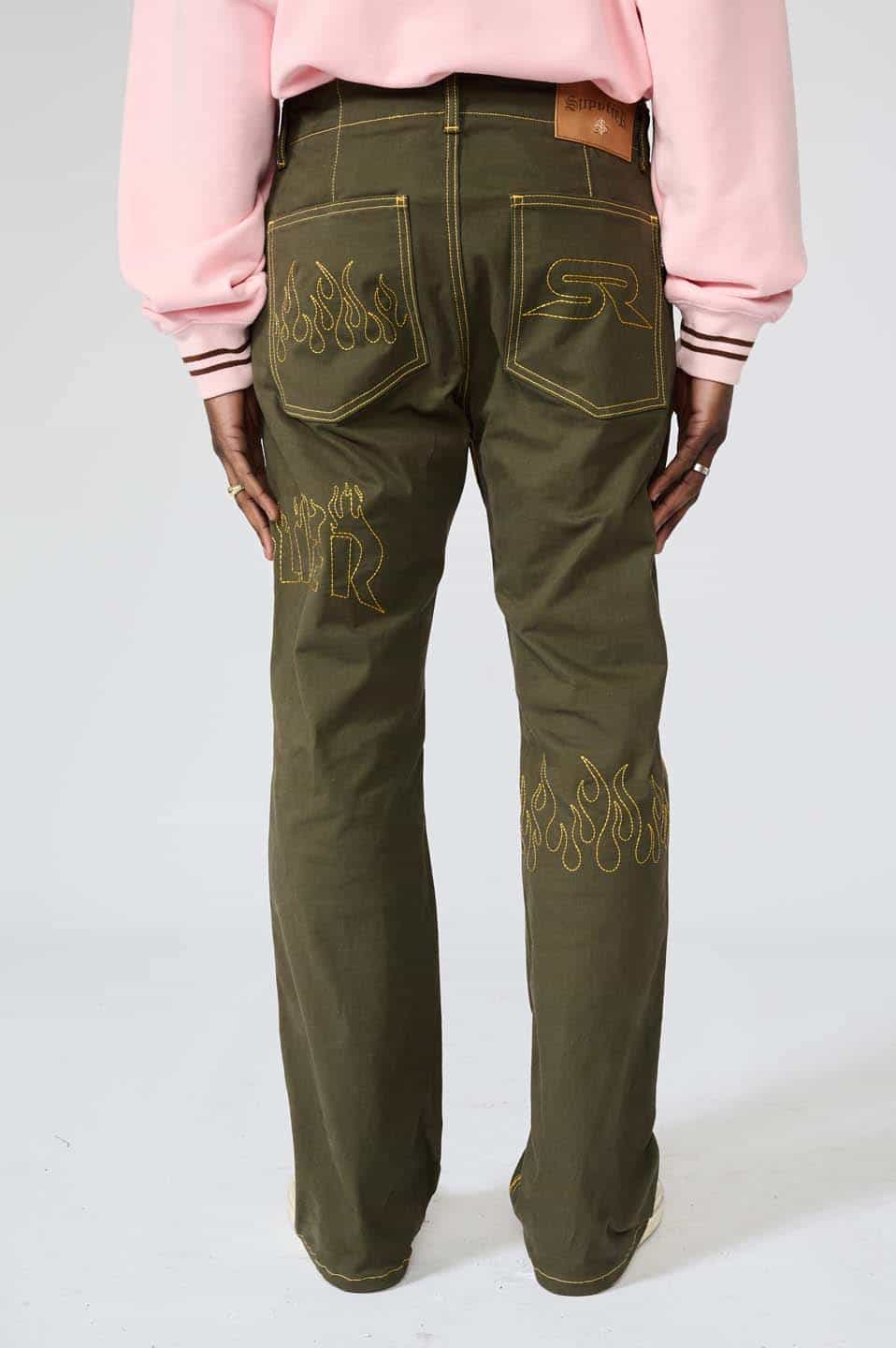 Stitch Flare Pants