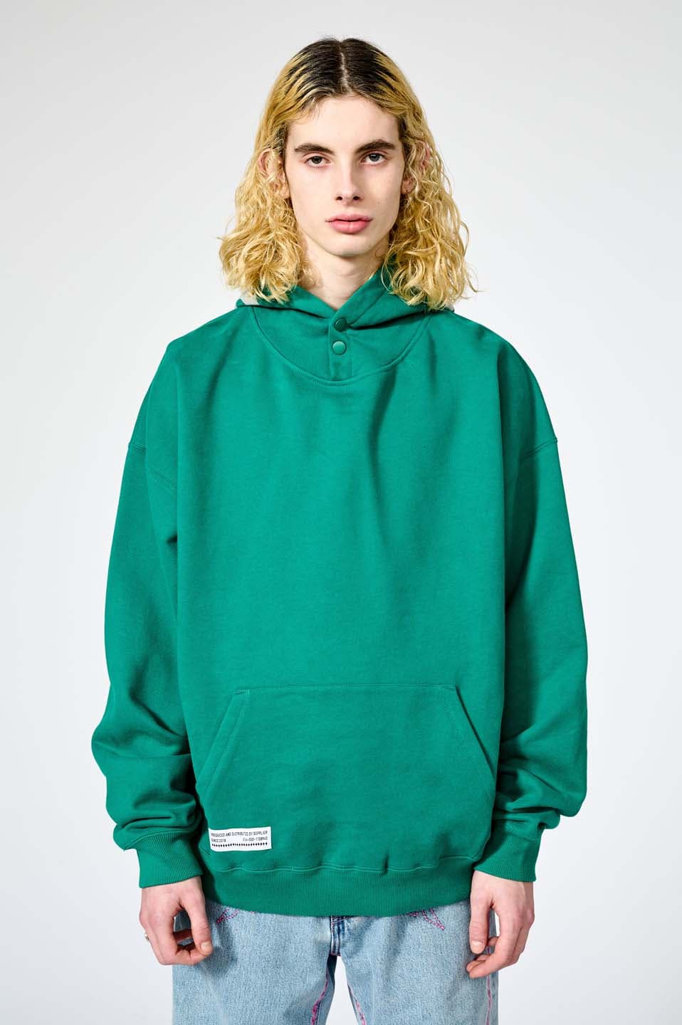High Neck Hoodie