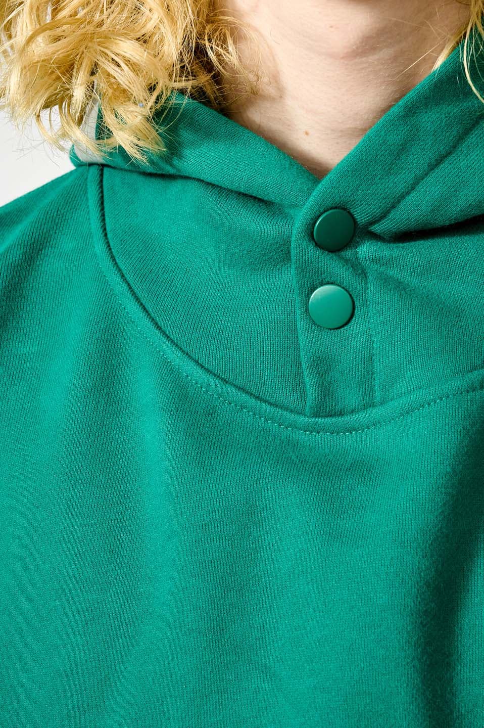 High Neck Hoodie