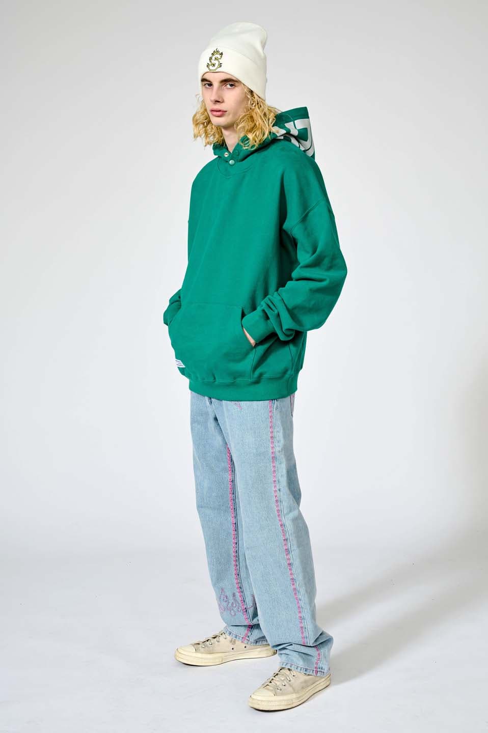 High Neck Hoodie