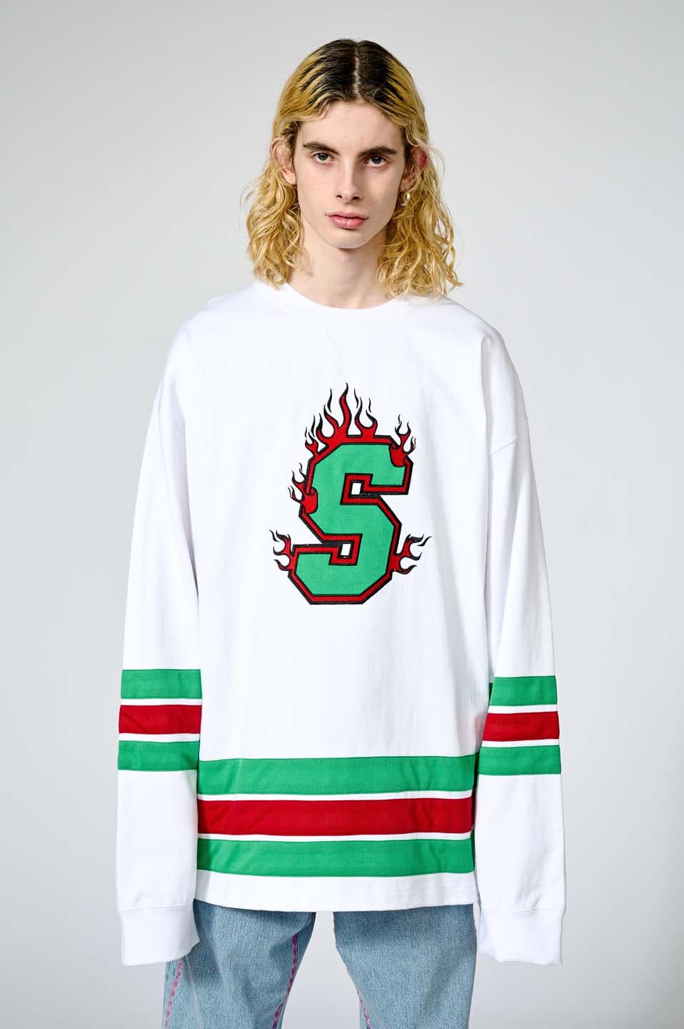Fire Logo Ls Tee