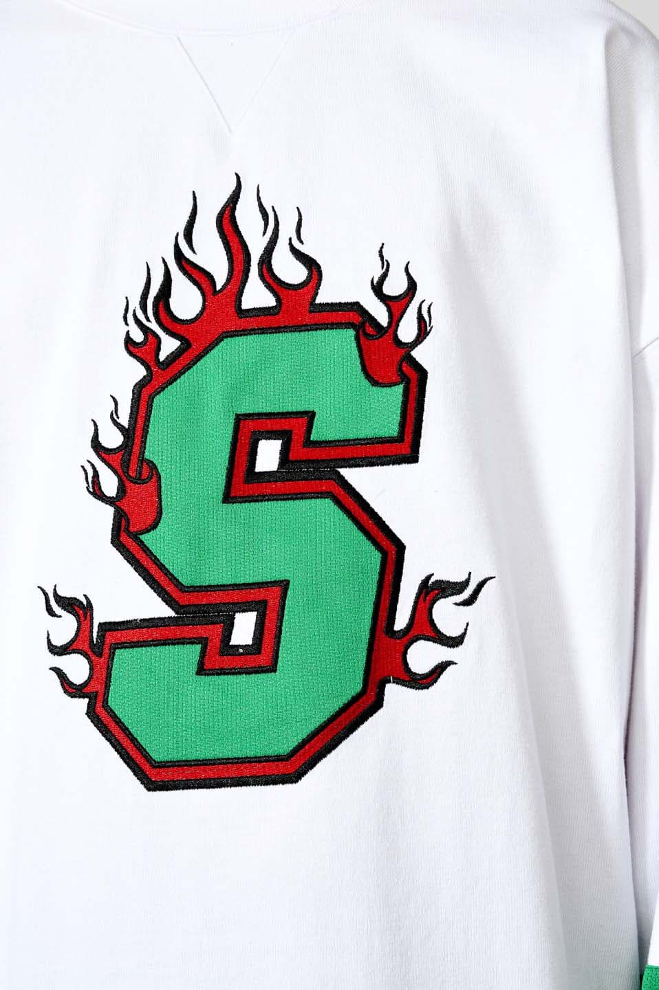 Fire Logo Ls Tee