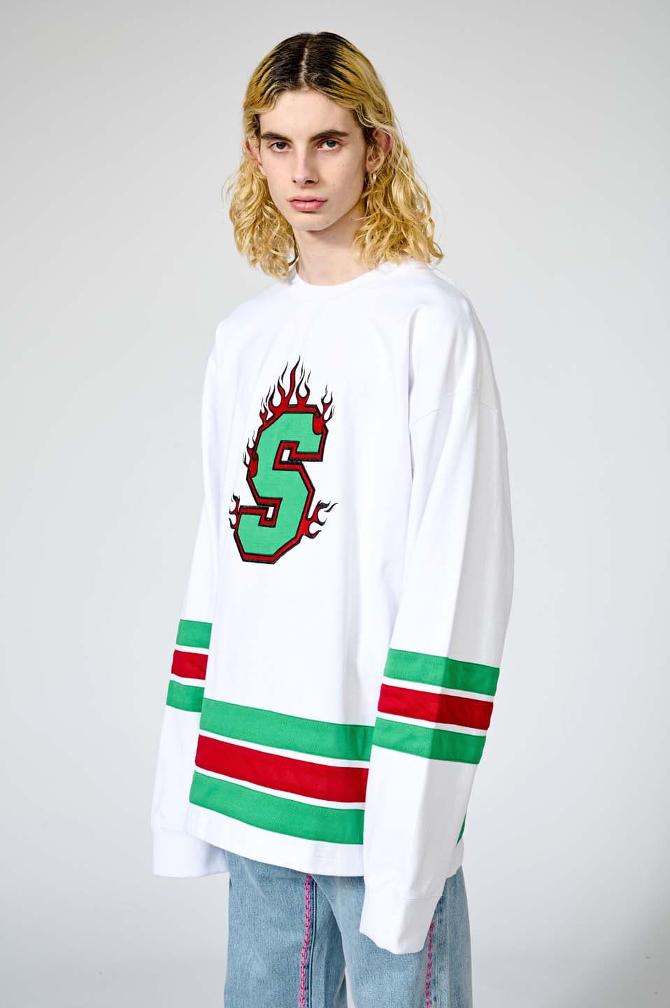Fire Logo Ls Tee