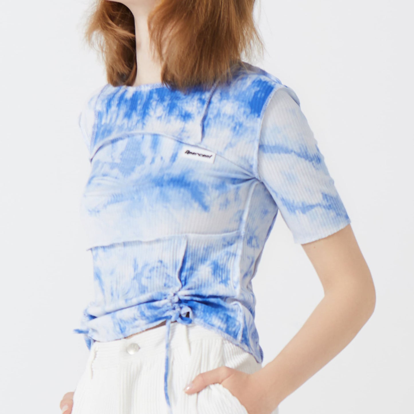 Tie-Die Patchwork T-Shirt
