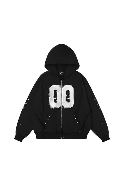 【国内検品・発送】COZYWORLDWIDE 00 KNIGHT CLUB HOODZIP 00 Knight Club Hoodzip｜COZY｜フーディー