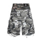 "005 Chaos Dream" Waxed Camo Jorts