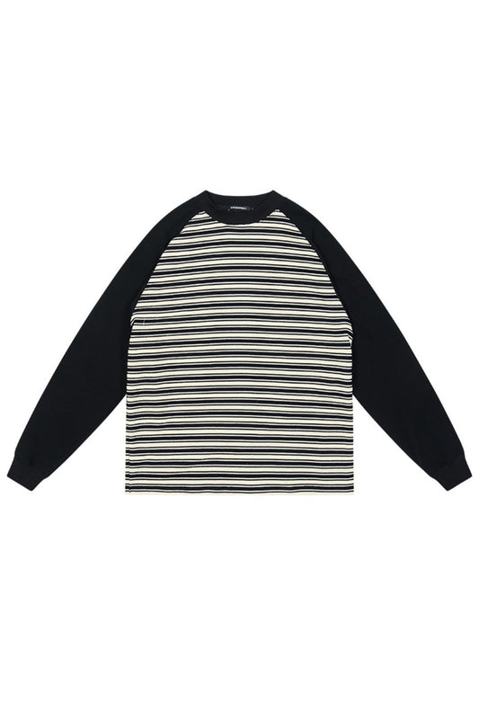 M Stripes Inserted Long Sleeves