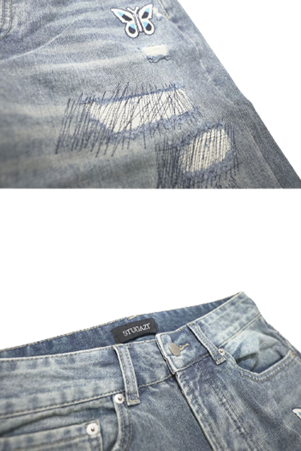 Butterfly Crash Denim