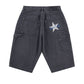Bicolor Double Knee Shorts