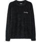 Cross Shaggy Knit
