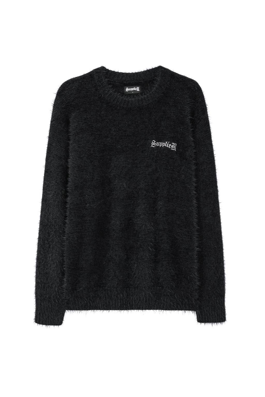 Cross Shaggy Knit