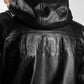 Kingdom Faux Leather Windbreaker