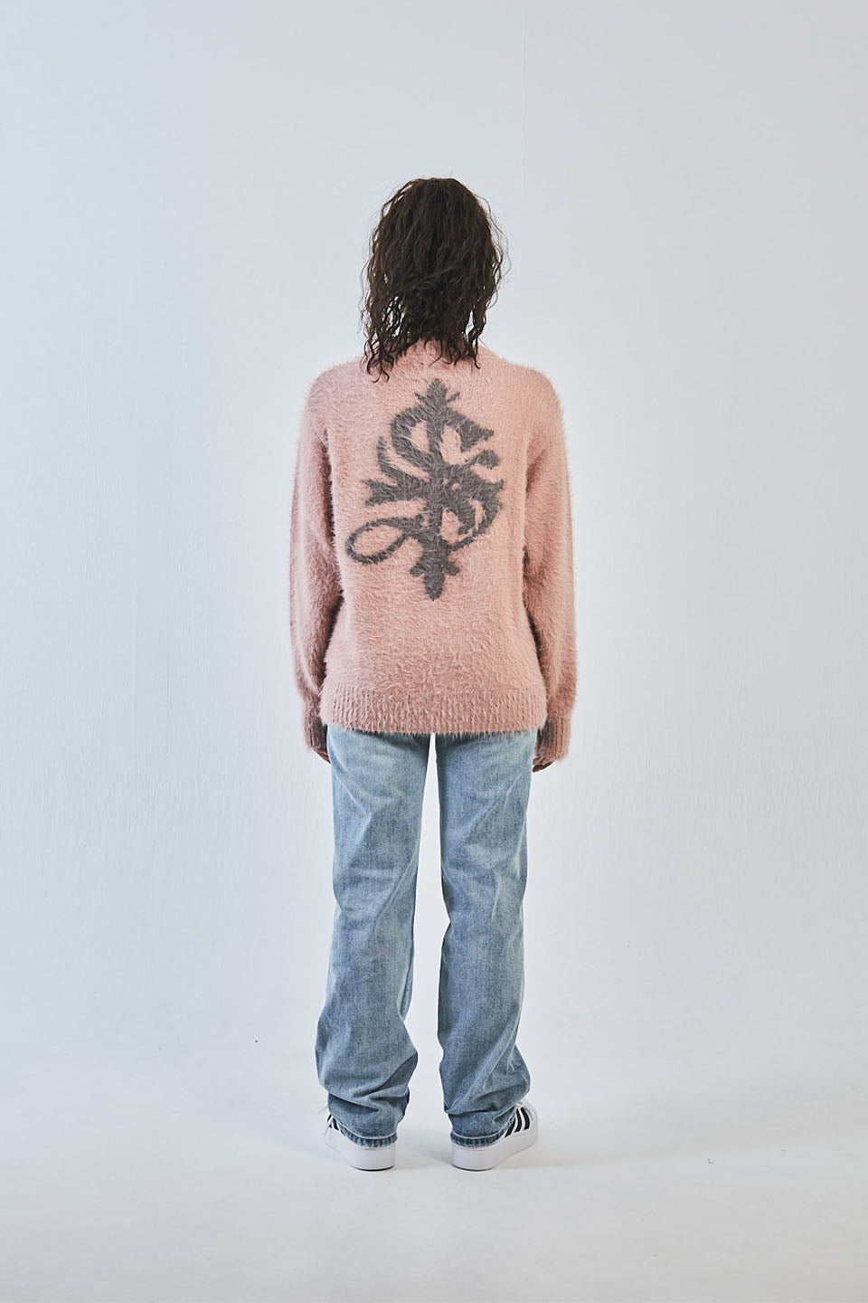 Cross Shaggy Knit