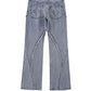 Curve Switching Flare Denim Pants