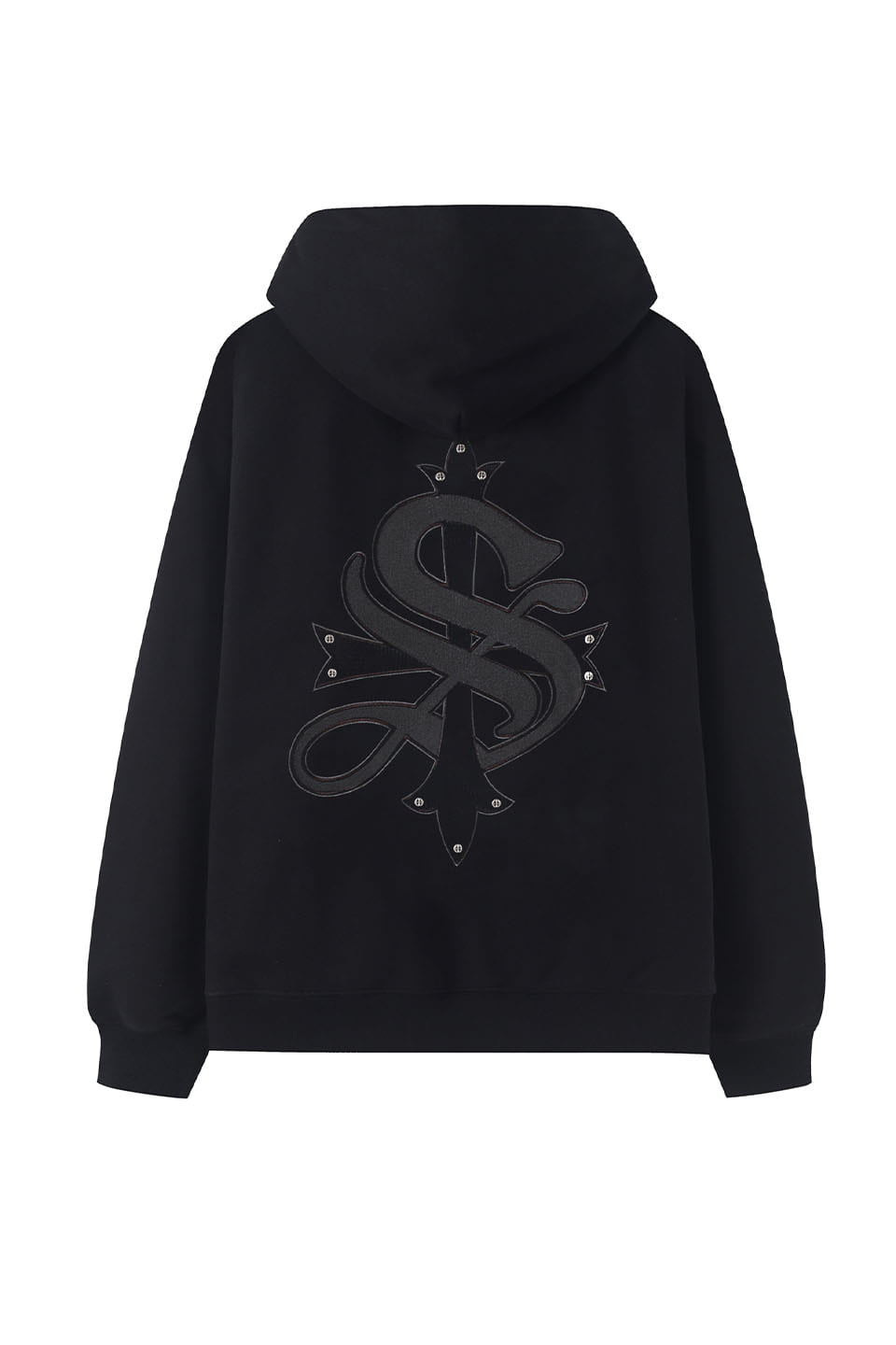 Studs Cross Hoodie