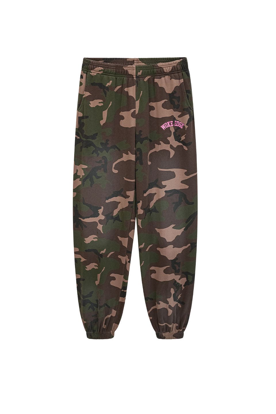 Splayed Camo Sweat Pants