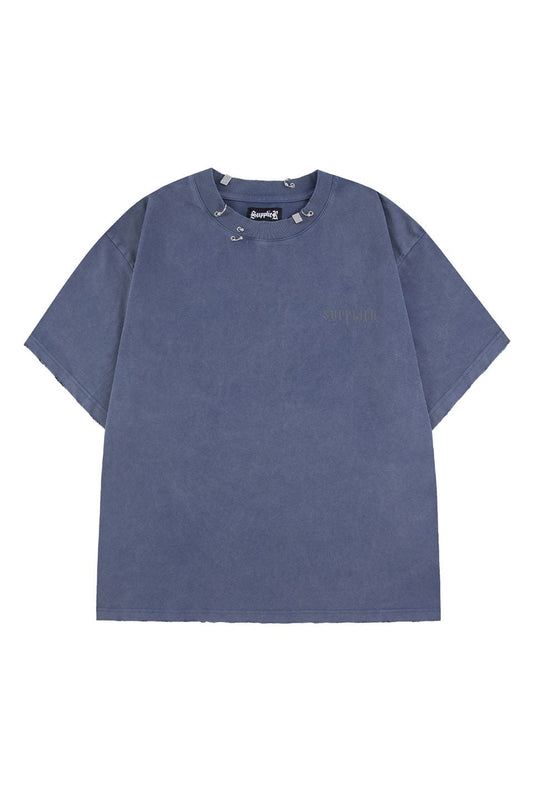 Vintage Wash Pierced Tee