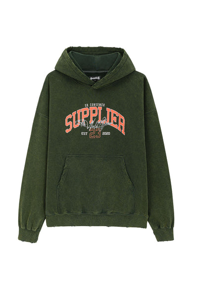 フーディ｜SUPPLIER (サプライヤー)｜Vintage Wash College Logo