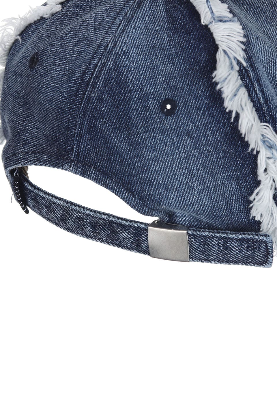 Clover Patched Denim Cap