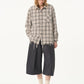Wide Cropped Trousers