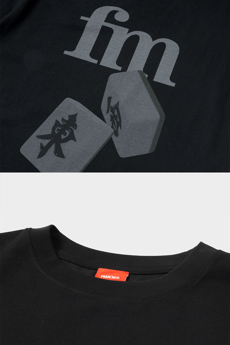 Mahjong short -sleeved T -shirt