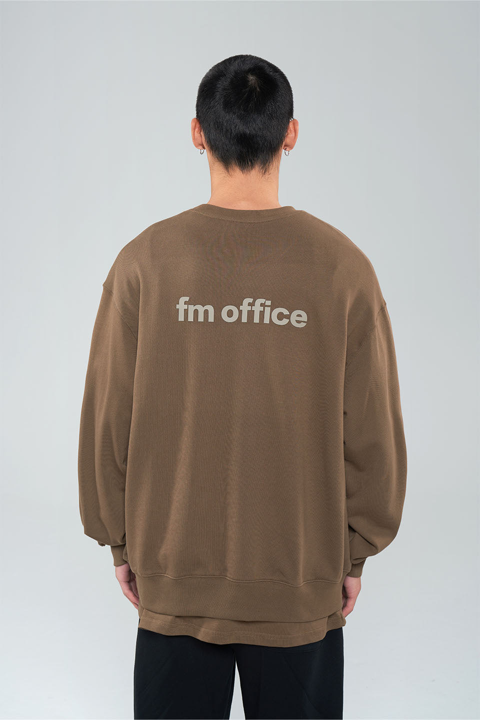 FM Office Logo Round Neck sweater