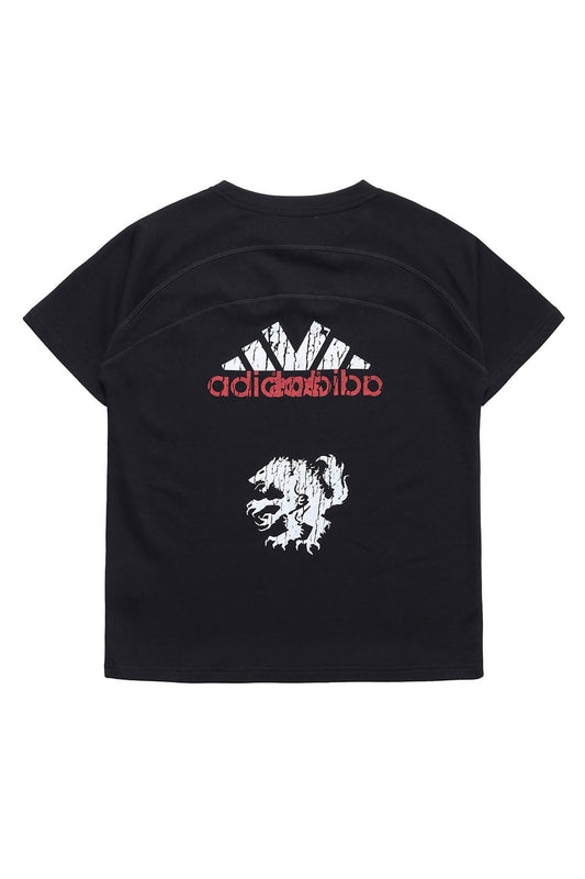 Cracked Printed T-Shirt