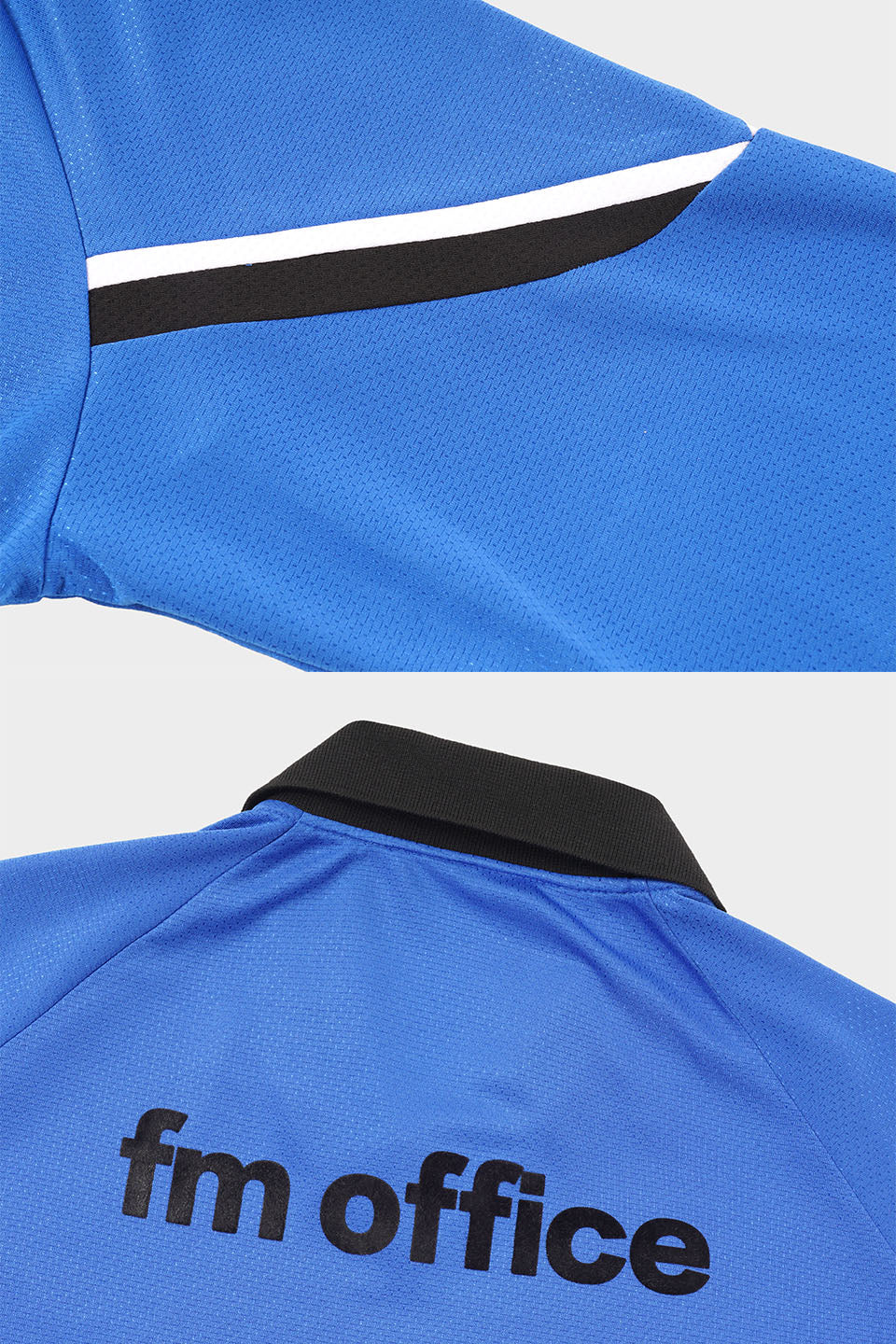 Long -sleeved POLO football uniform