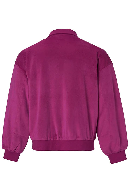 Polyester Velour Jacket