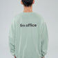 FM Office Logo Round Neck sweater
