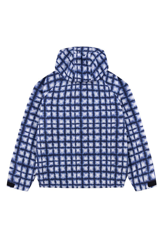 Tiedye Check Parka