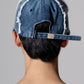 Clover Patched Denim Cap