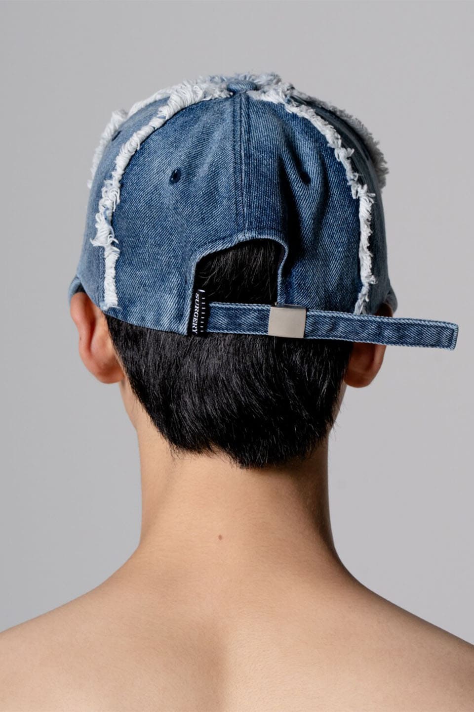 Clover Patched Denim Cap