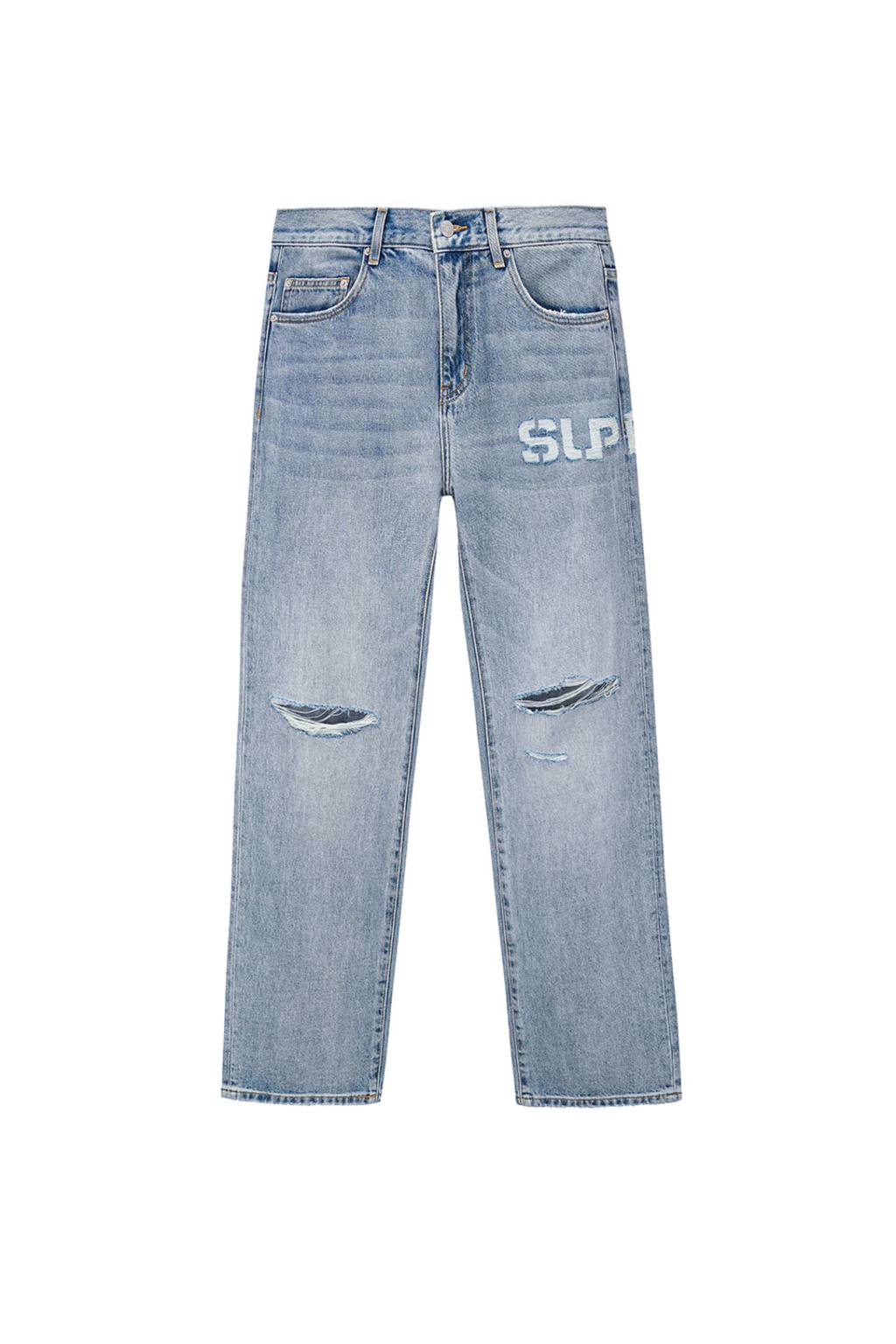 SUPPLIER/サプライヤー Logo Denim Pants デニムパンツ-