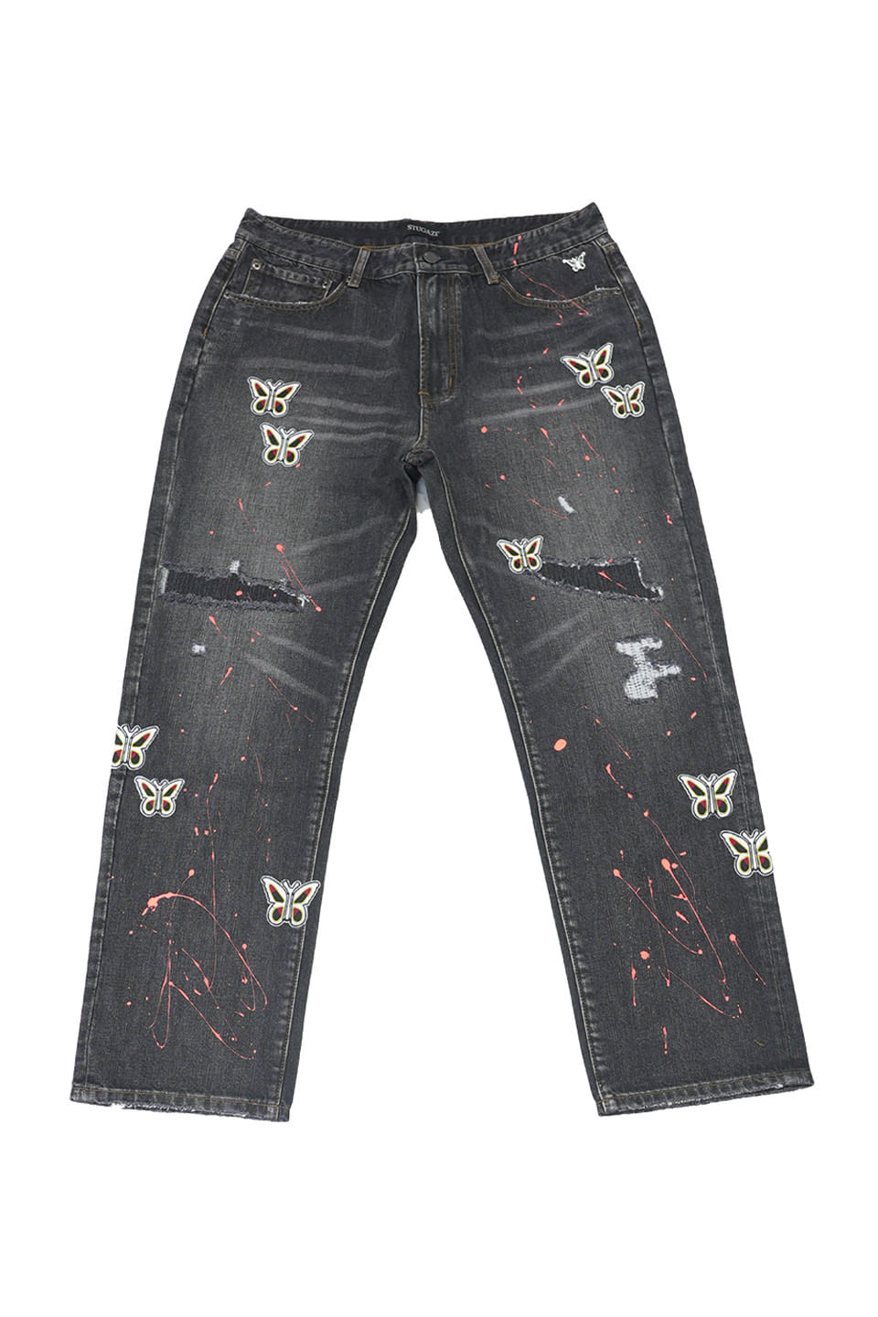 Butterfly Paint Denim