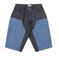 Bicolor Double Knee Shorts