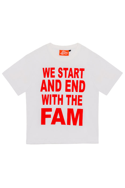 We Start And End With The Fam Tee