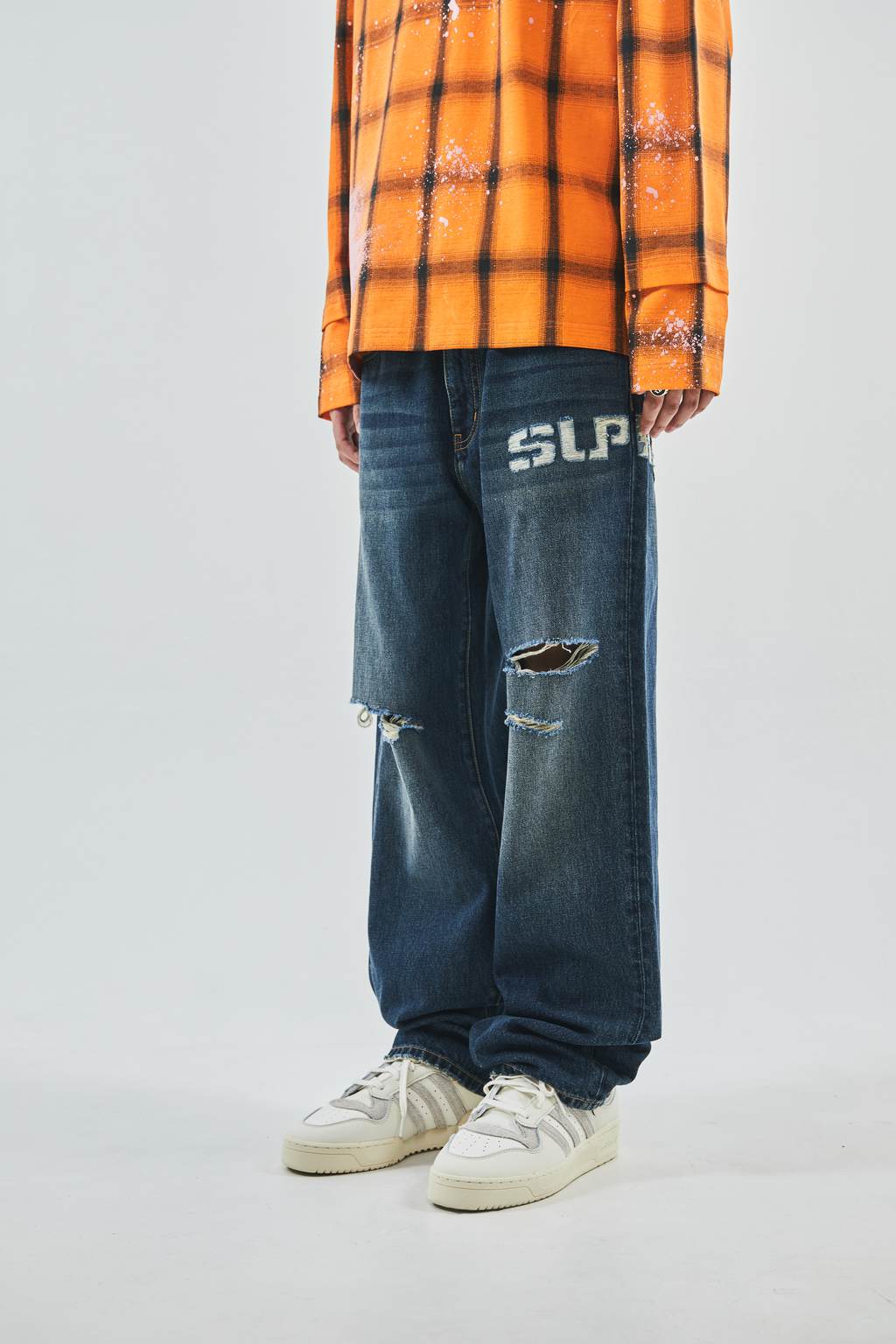 7,200円SUPPLIER サプライヤー Logo Denim Pants  デニムパンツ