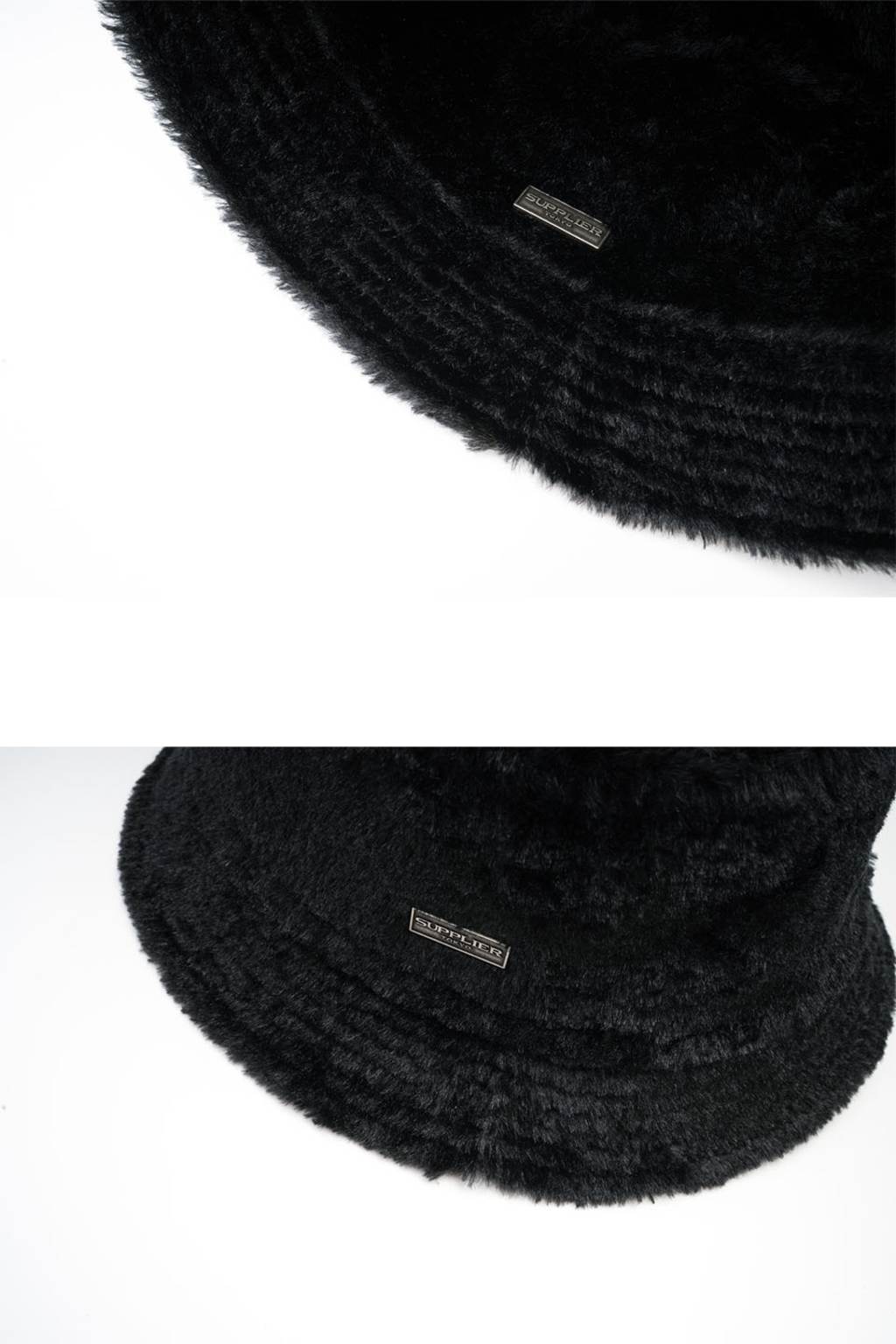 Faux Leather Reversible Bucket Hat