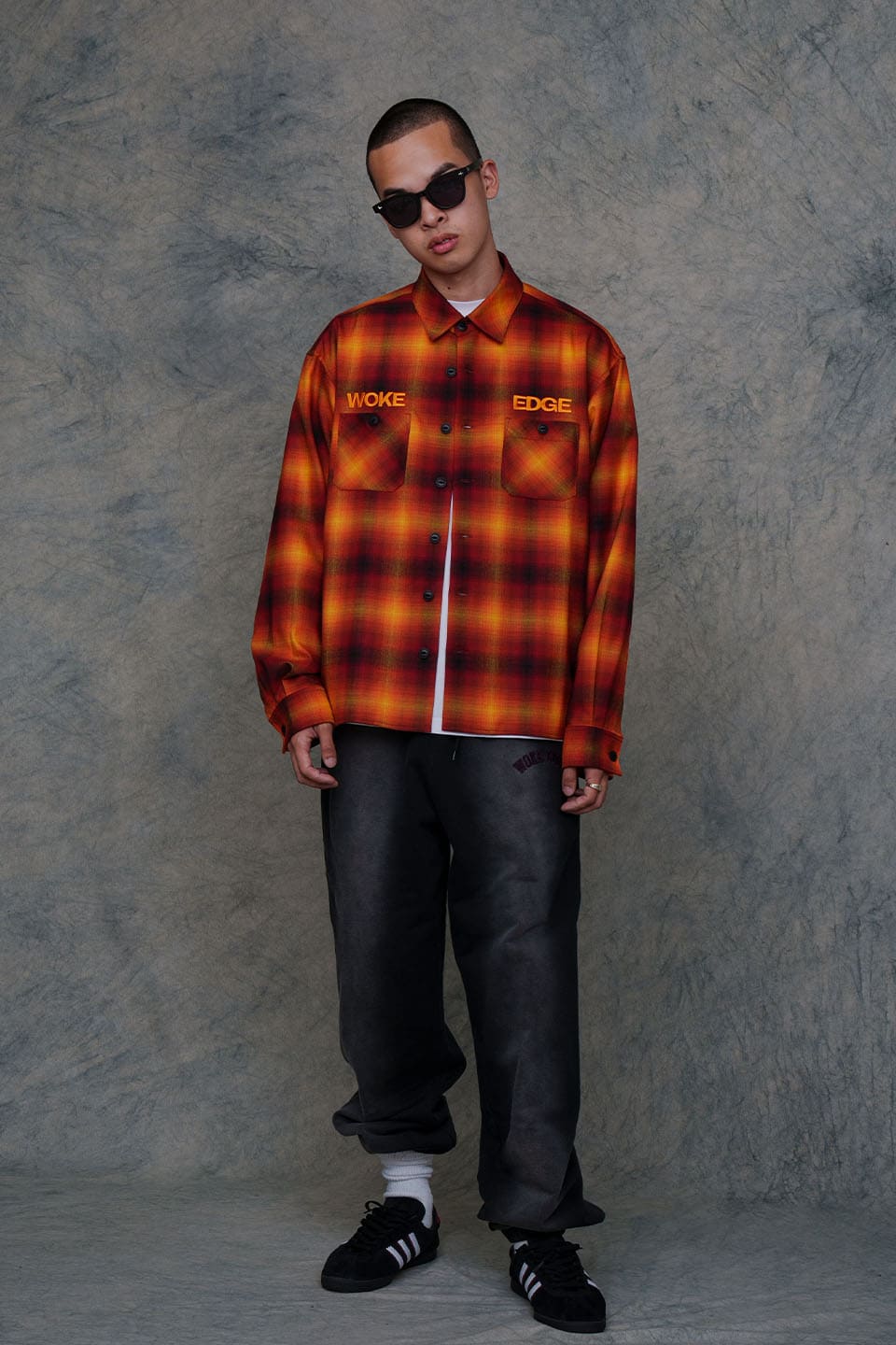 Ombre Shadow Check Shirt