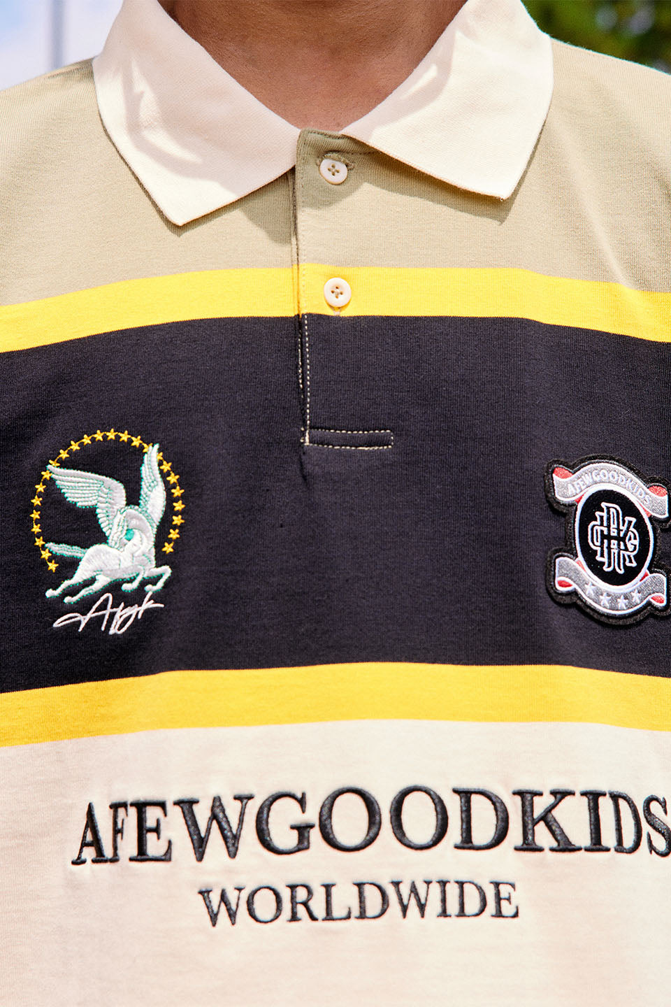 Stripe Polo Shirt
