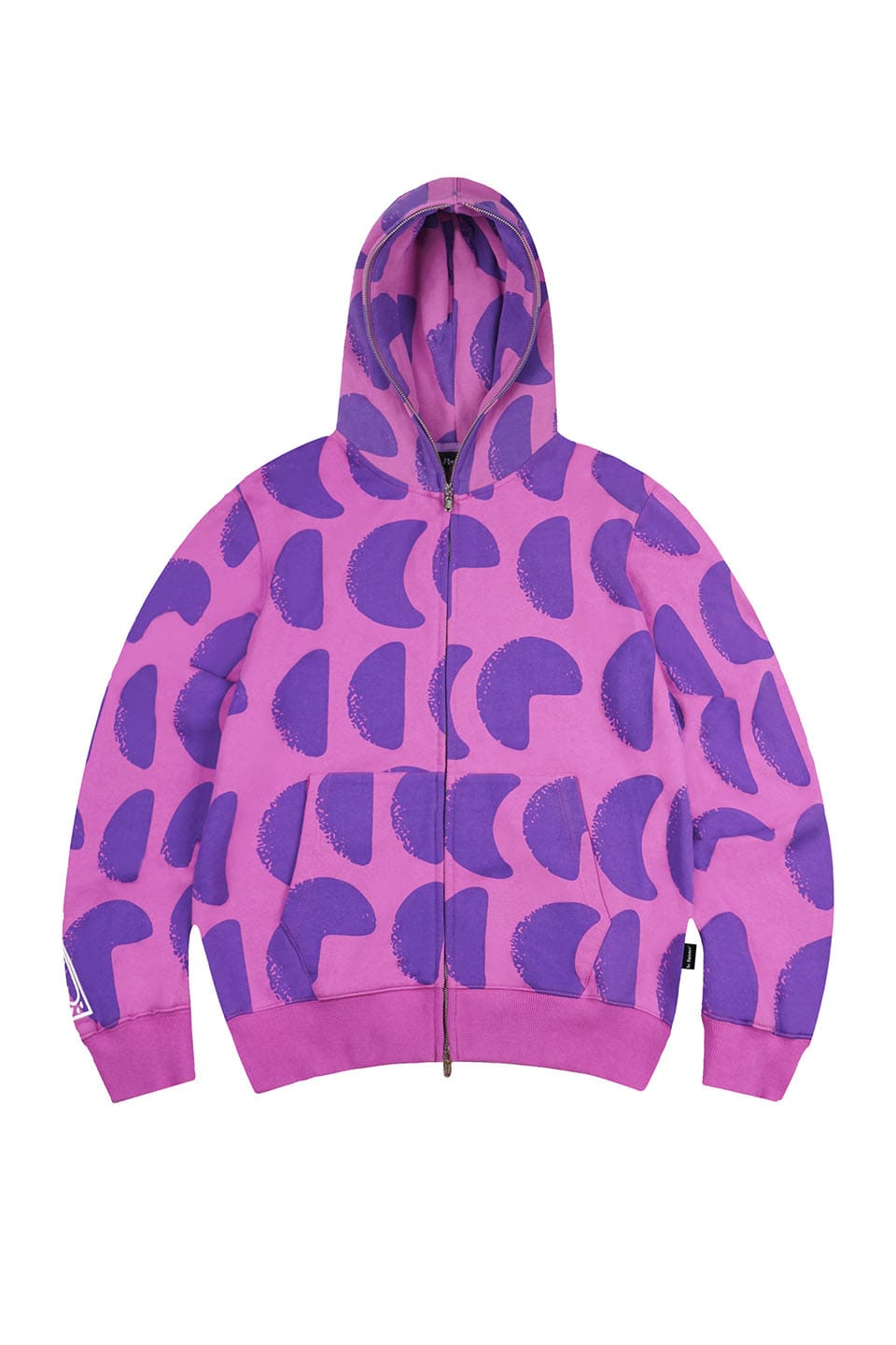 Moonstone Full Printed Zipper Hoodie