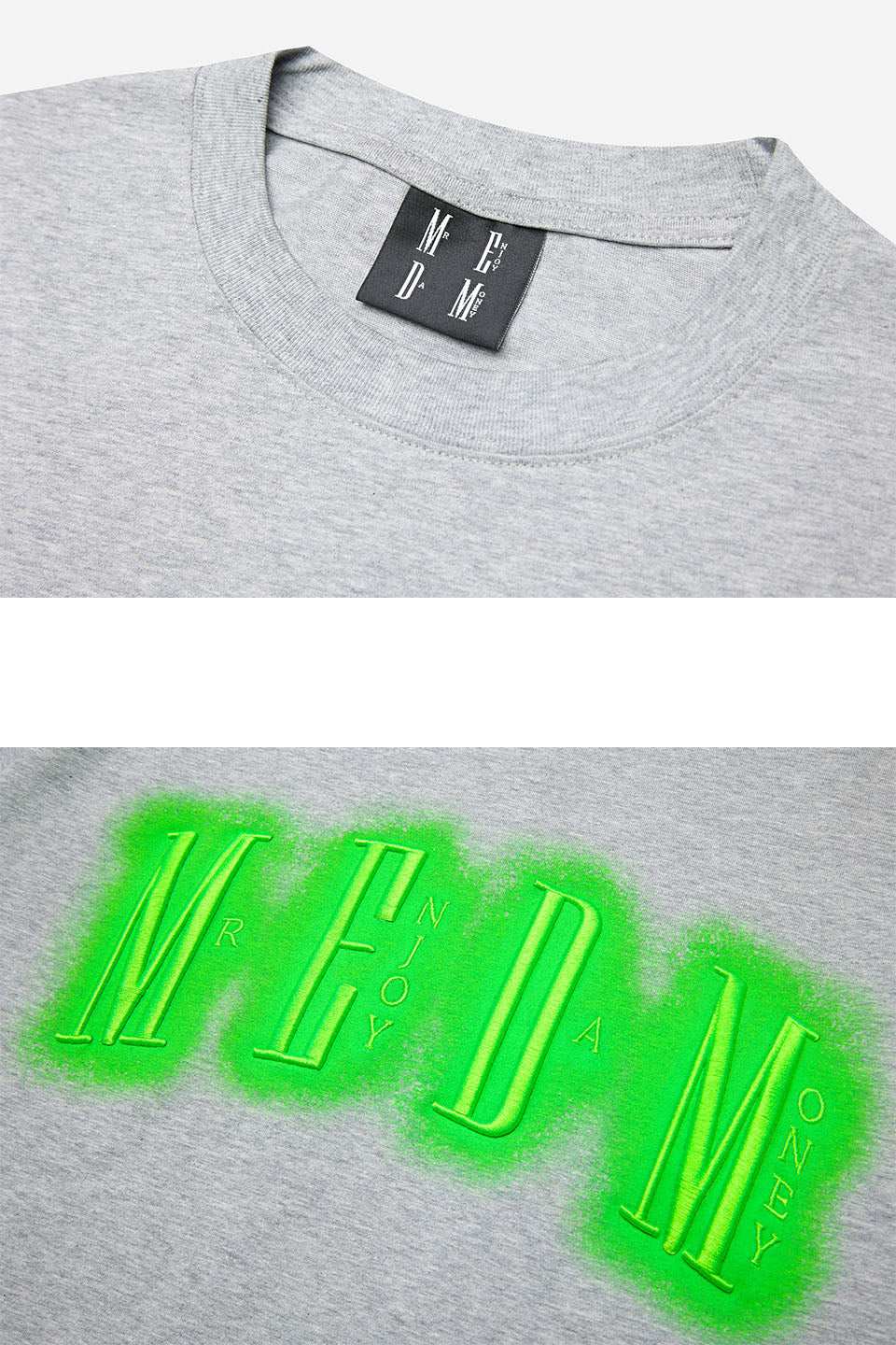 Neon Lamp Embroidery Long Sleeves