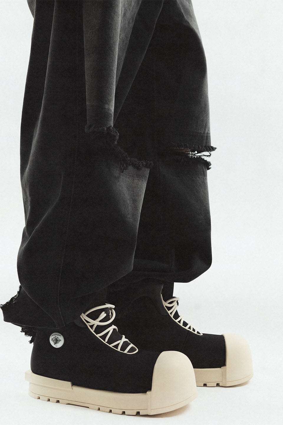 FVVO Thick Soled High Top Boots 即完売品hififnk