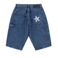 Bicolor Double Knee Shorts