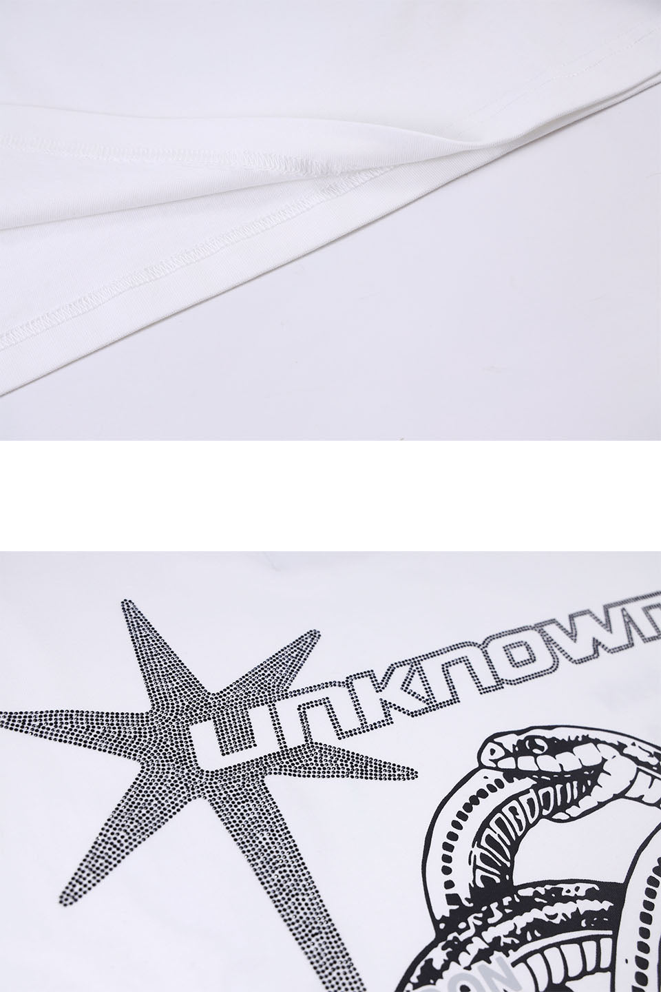 Tシャツ｜Unknown London (アンノウン・ロンドン)｜White Snake Tour Tee｜公式通販 SUPPLIER