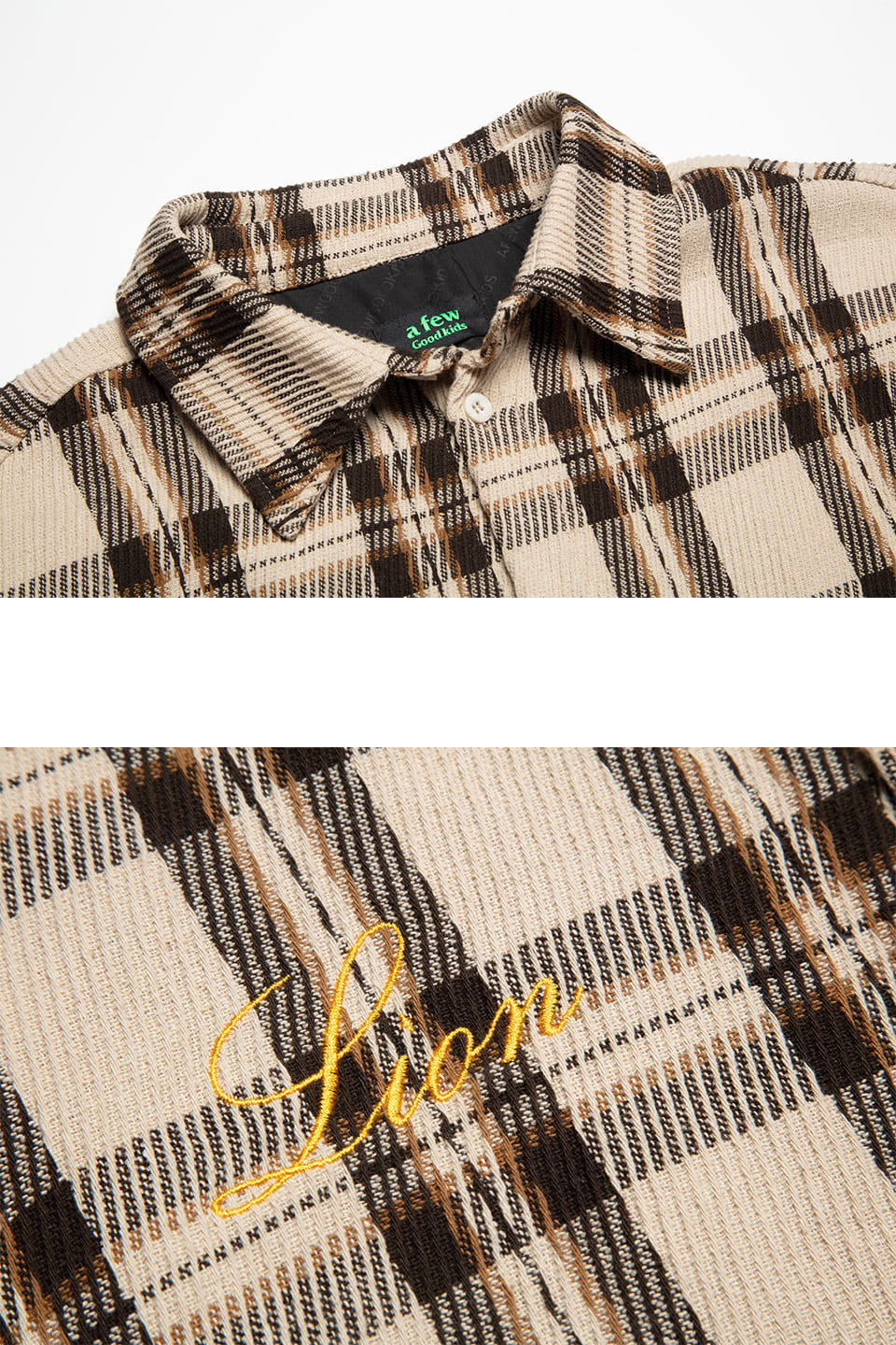 LSシャツ｜A FEW GOOD KIDS (アフューグッドキッズ)｜WESTERN CHECK 