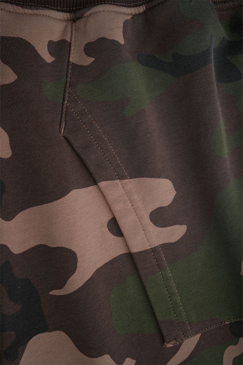 Splayed Camo Zip Hoodie