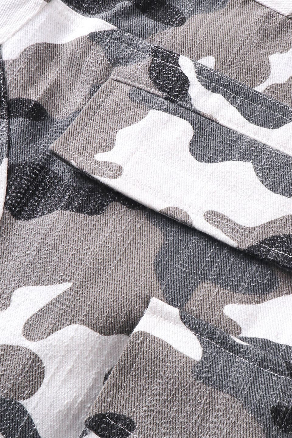 Prince Of Darkness Camouflage Stitching Four-In-One Overalls