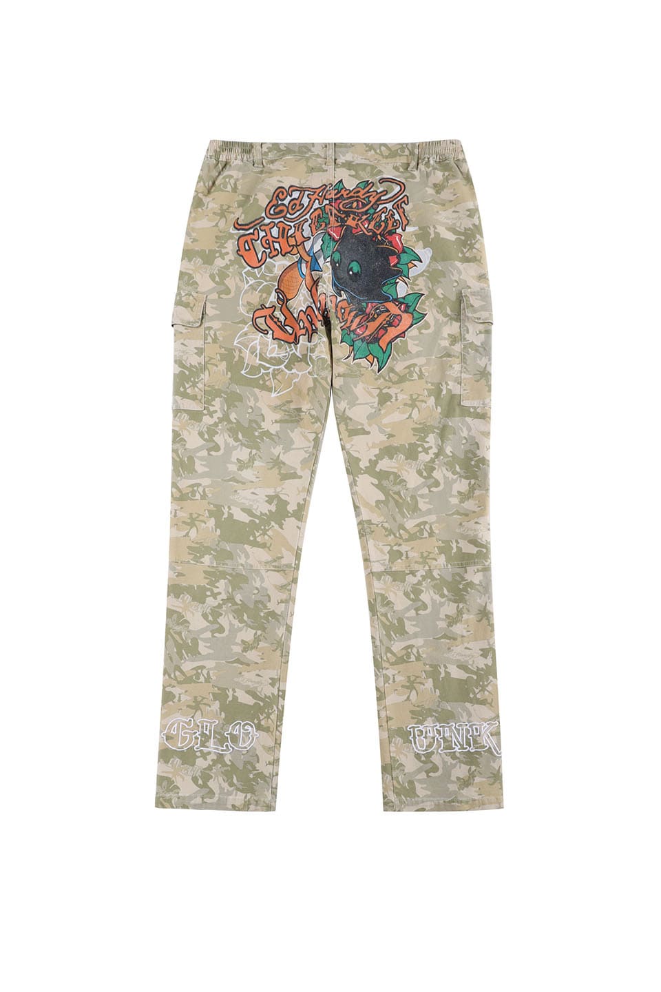 Camo Stacked Cargo Pants